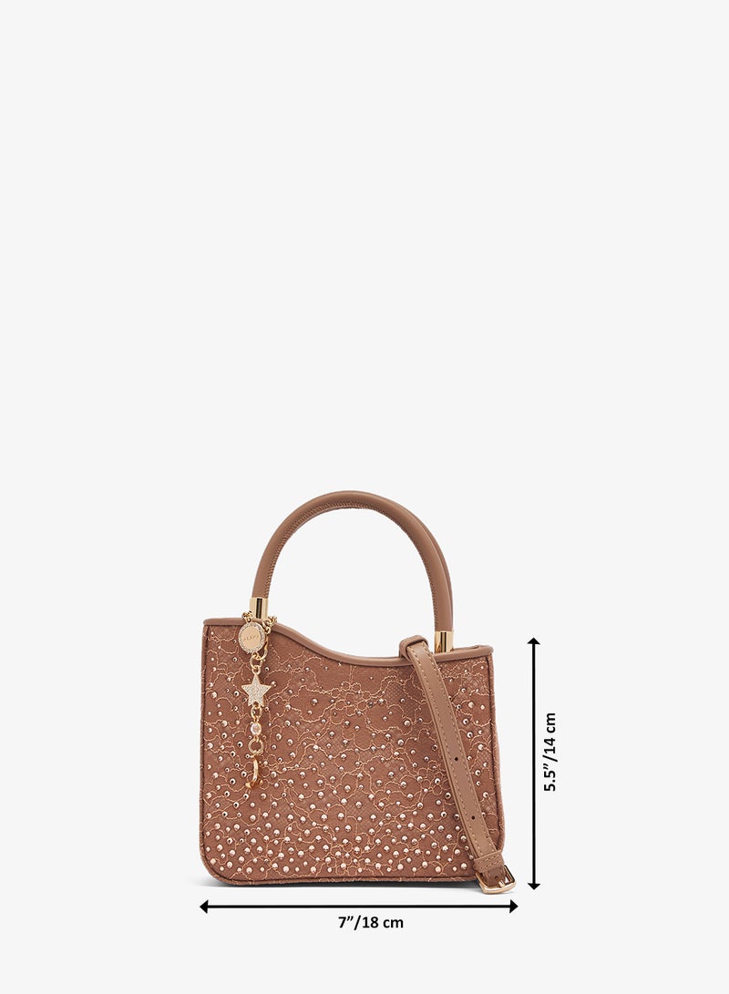 ALDO Sunlace Top Handle Satchel Bag - Image 5